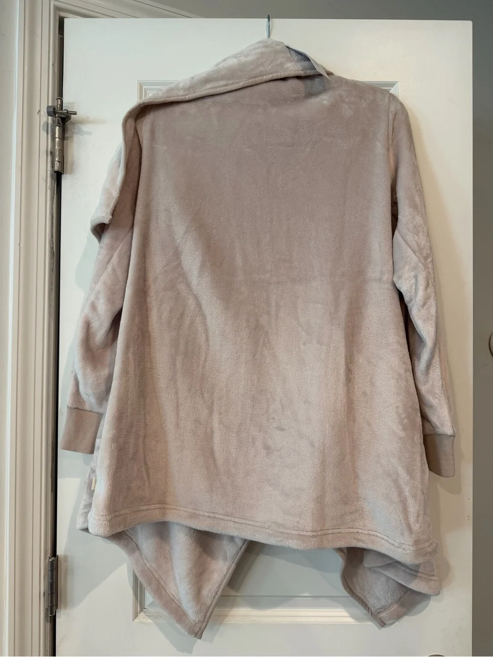 UGG Women's Draped Open-Front Cardigan in Light Beige